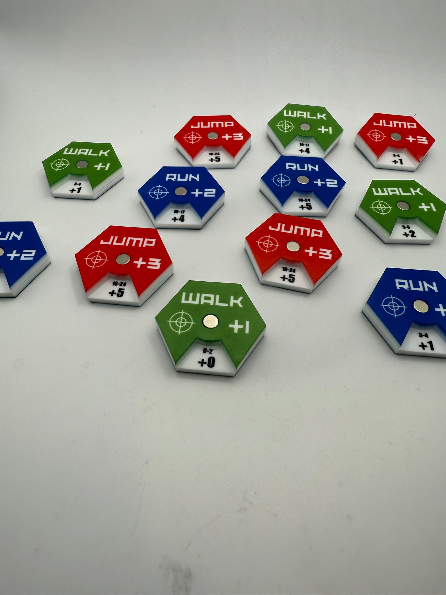 Move/Run/Jump dials