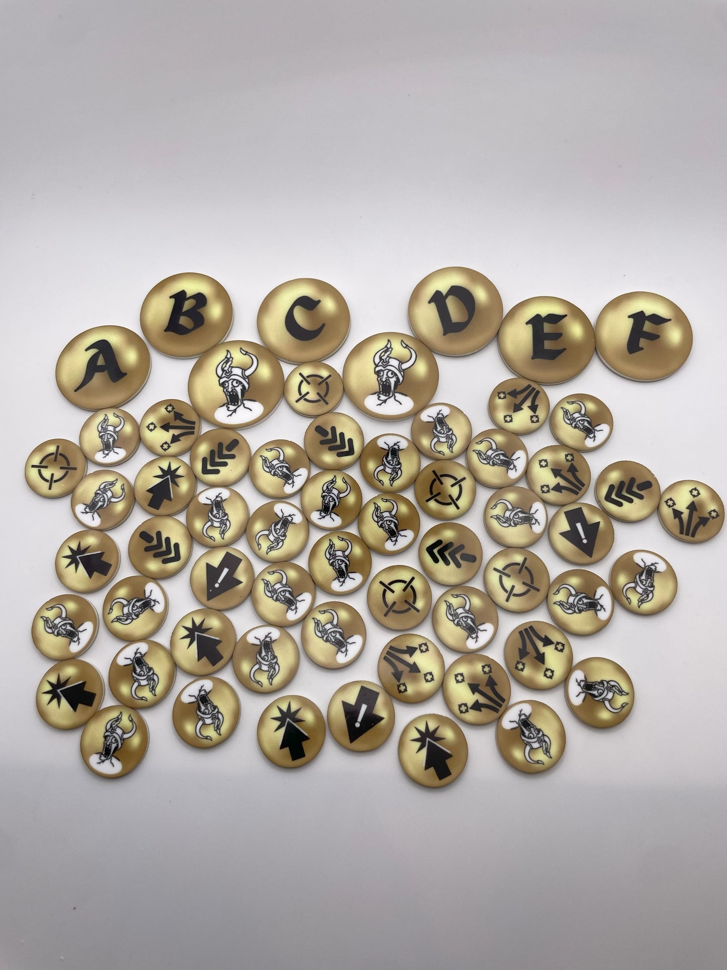 Pick and choose, 100 double sided Order Tokens