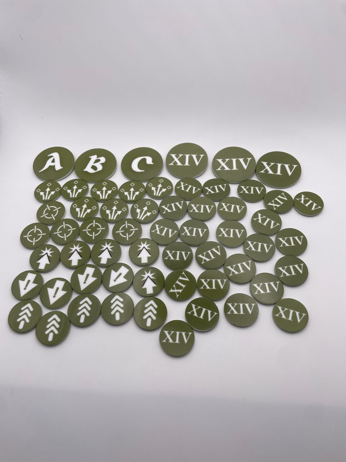 Pick and choose, 100 double sided Order Tokens