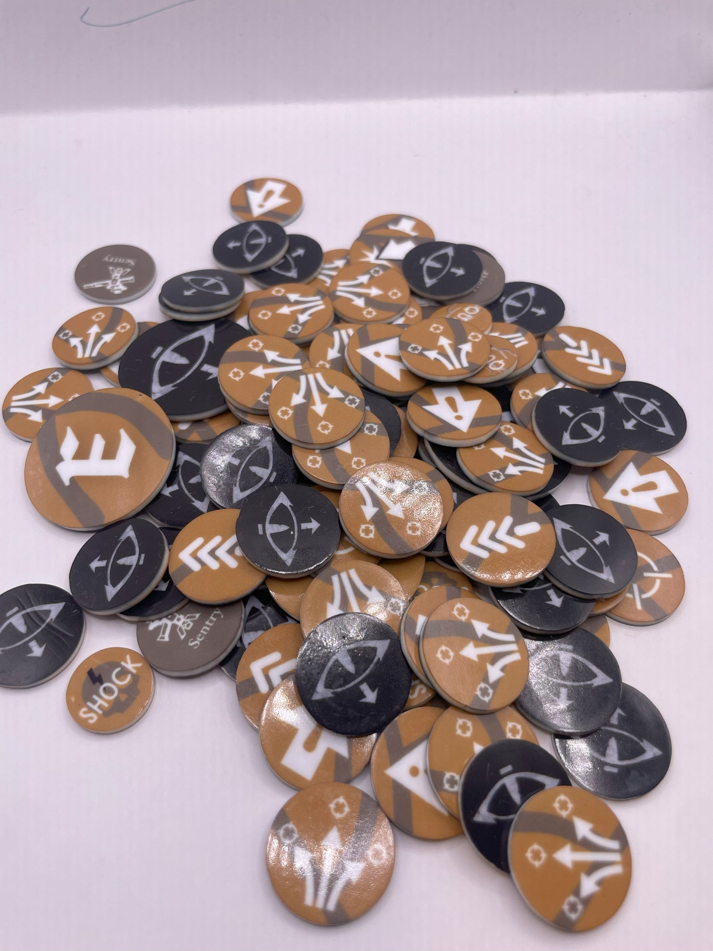 Pick and choose, 100 double sided Order Tokens
