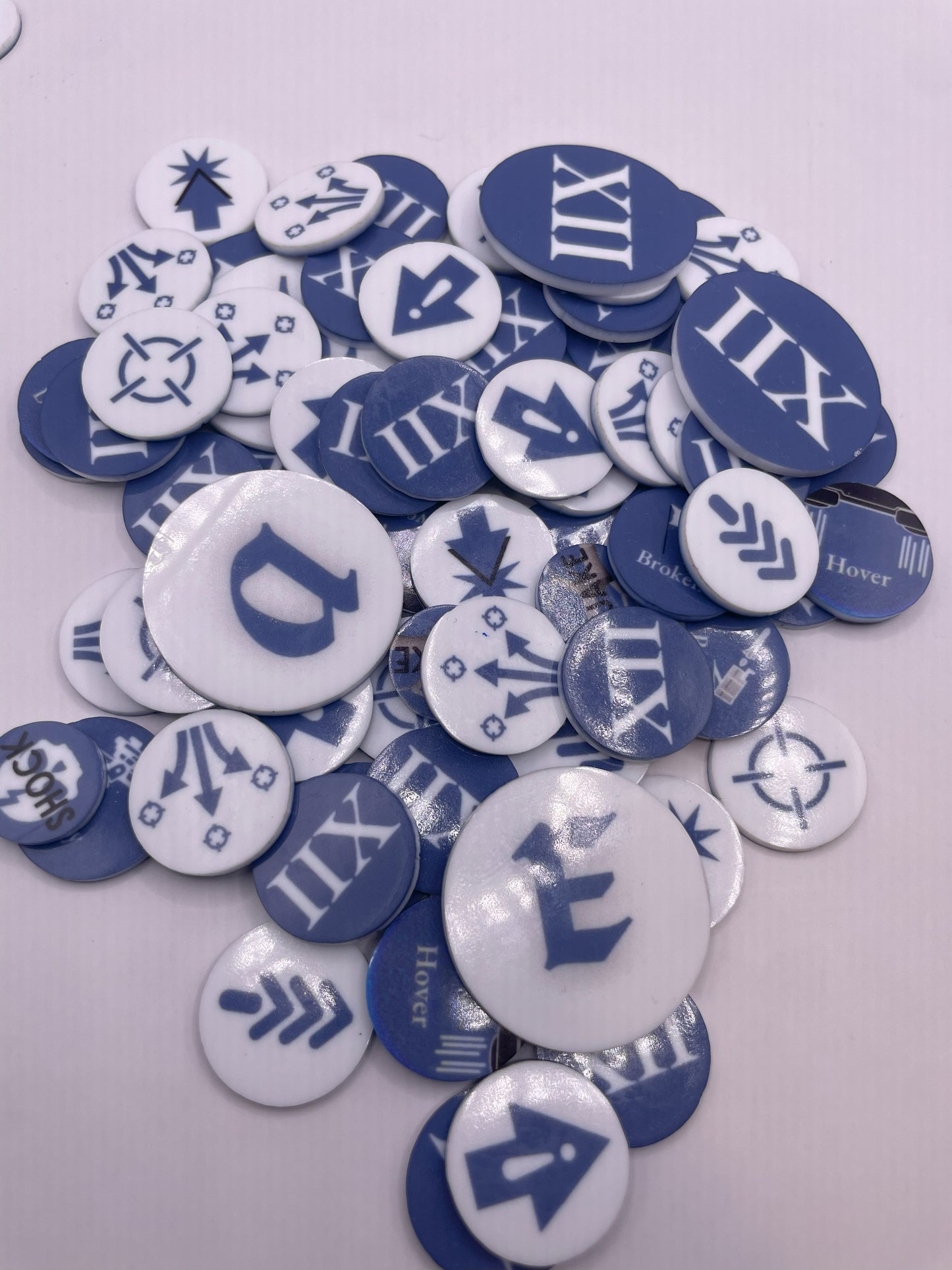 Pick and choose, 100 double sided Order Tokens