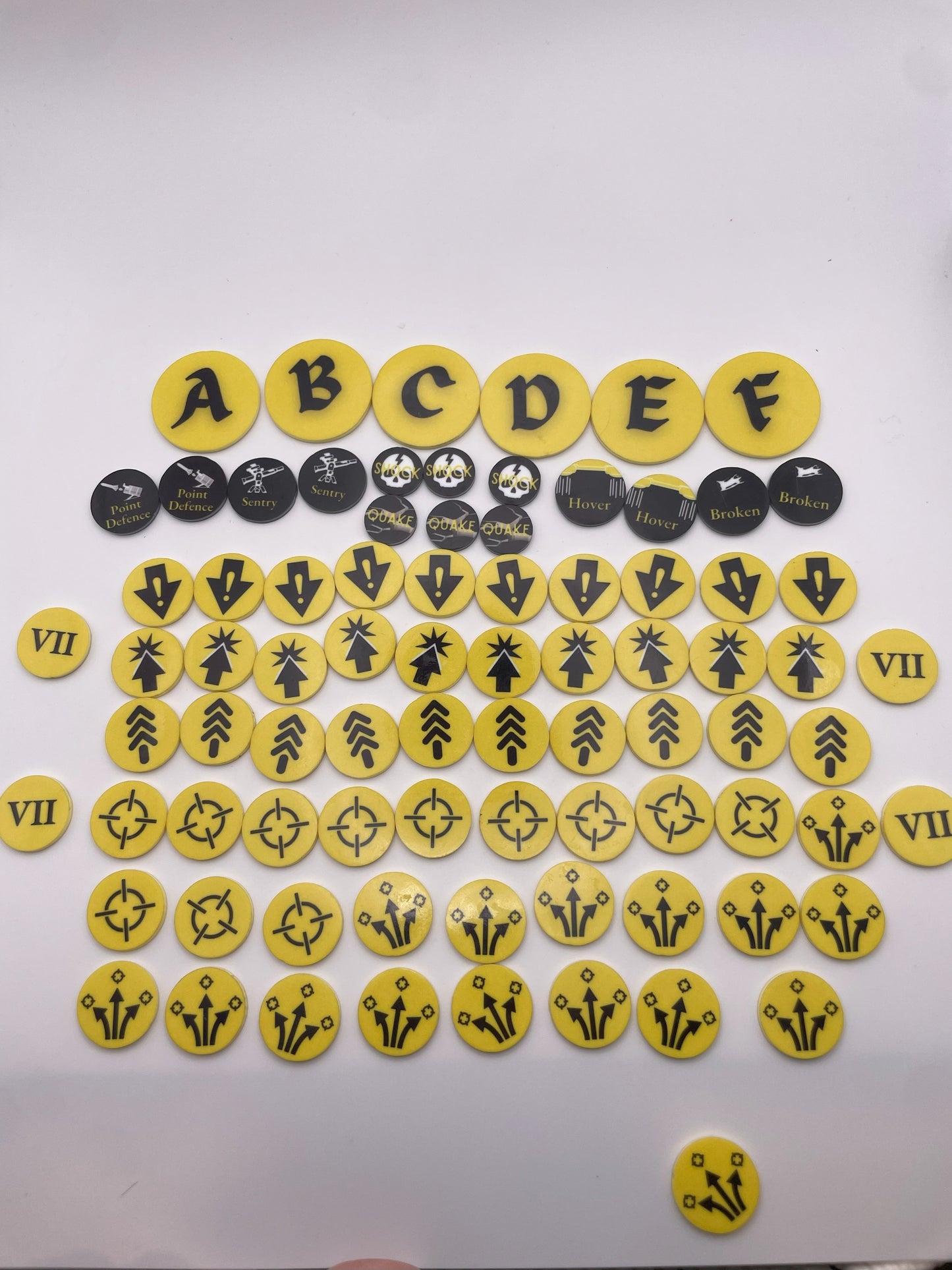 Pick and choose, 100 double sided Order Tokens