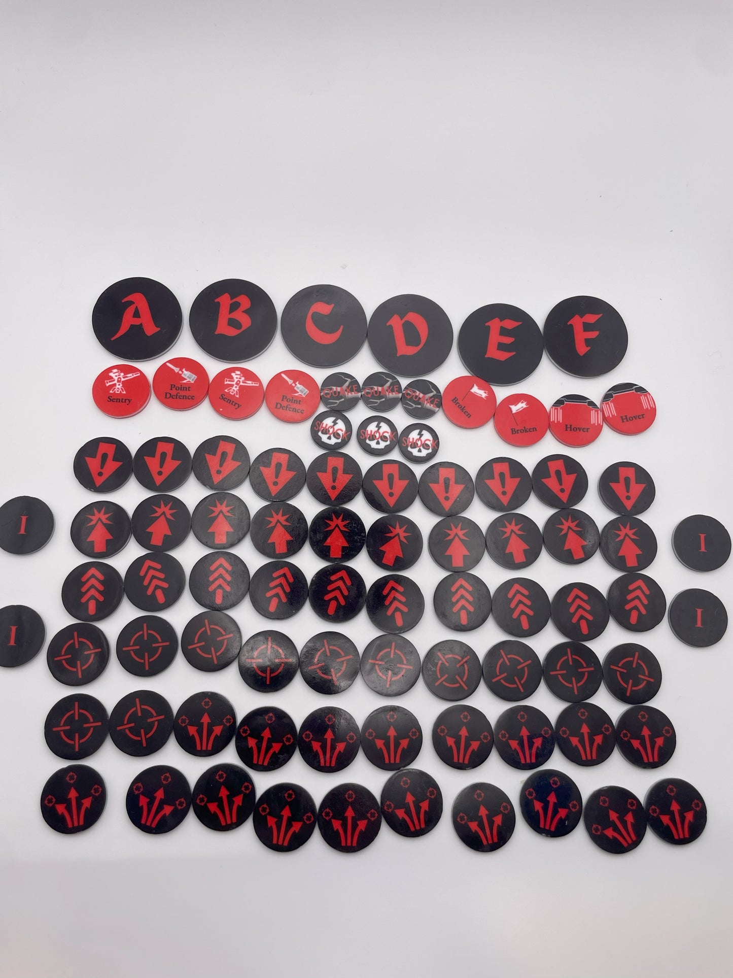 Pick and choose, 100 double sided Order Tokens