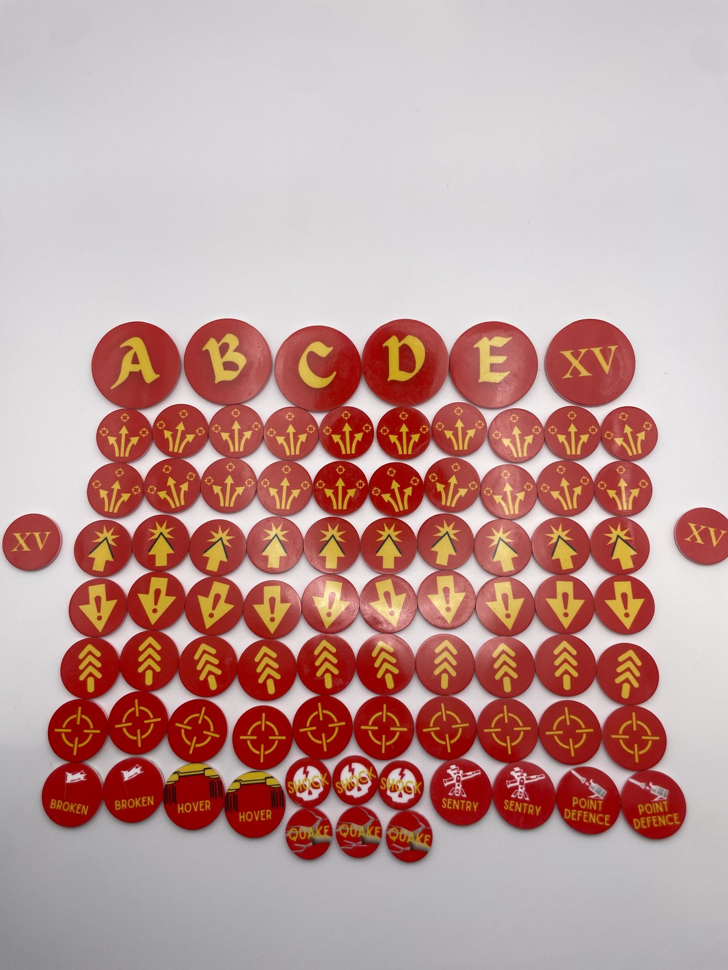 Pick and choose, 100 double sided Order Tokens