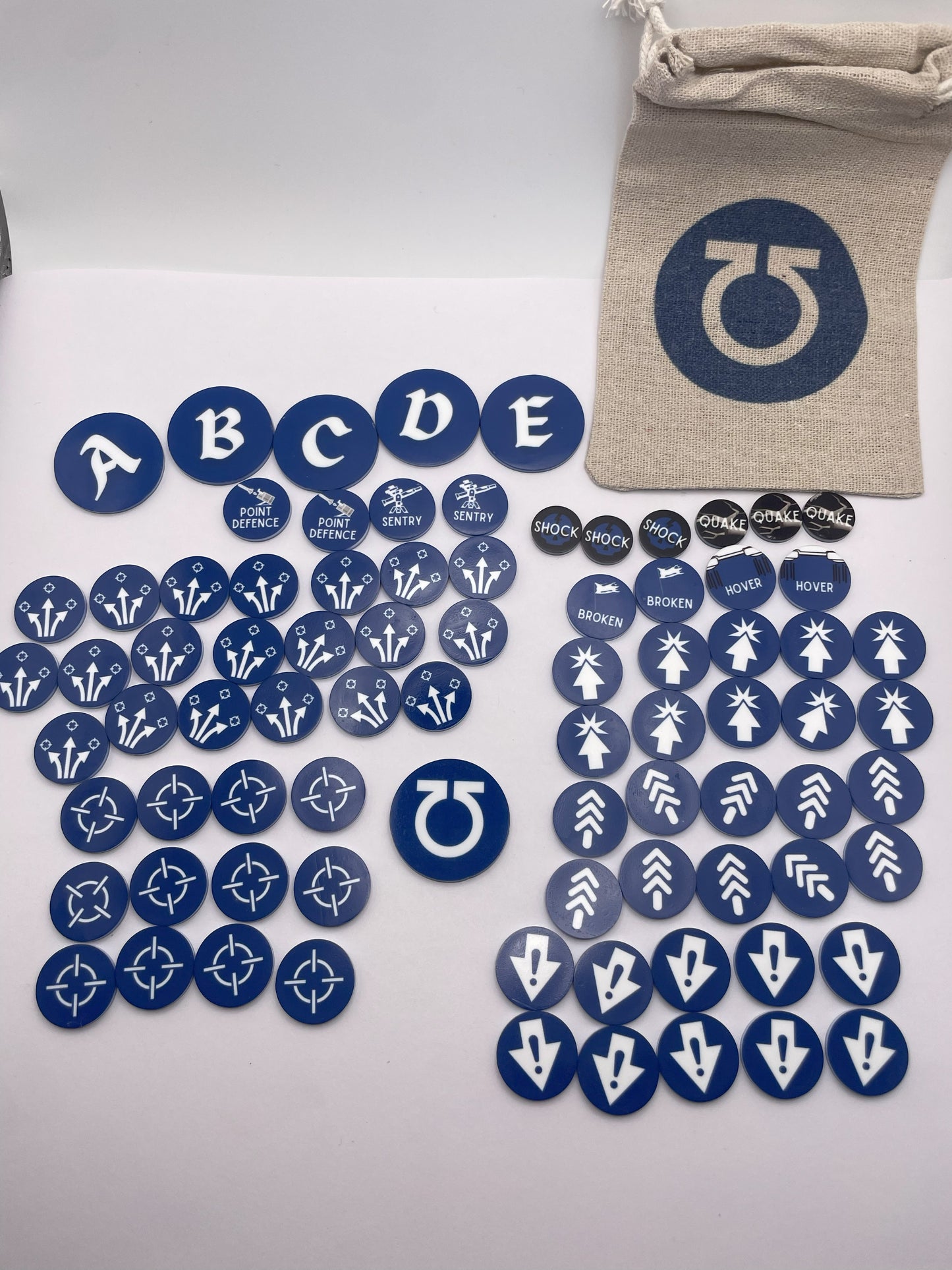 Pick and choose, 100 double sided Order Tokens