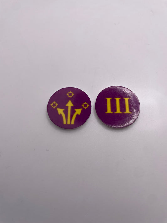 Pick and choose 64order tokens with matching backing